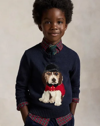 Polo Ralph Lauren  pulover pentru copii din bumbac