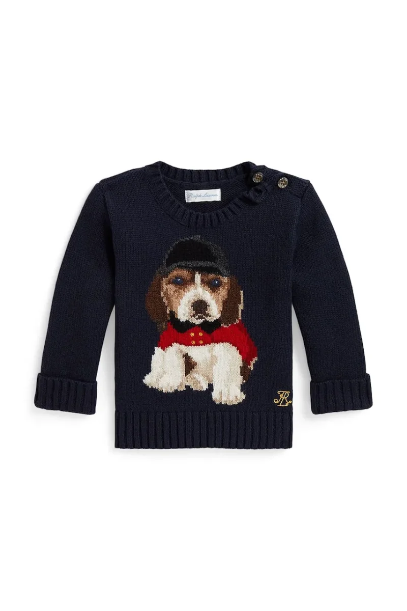 Polo Ralph Lauren  pulover pentru copii din bumbac