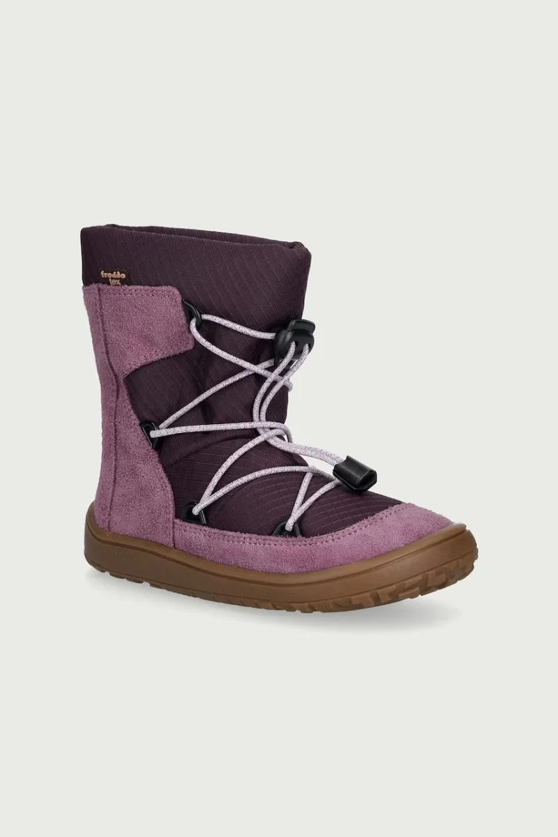 Froddo  încălțăminte de iarnă pentru copii din piele BAREFOOT TEX TRACK WOOL