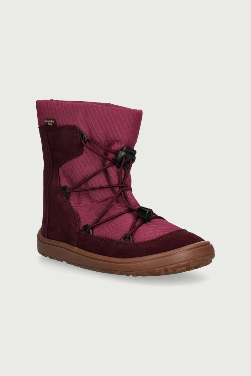 Froddo  încălțăminte de iarnă pentru copii din piele BAREFOOT TEX TRACK WOOL