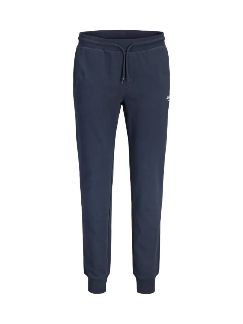 Jack & Jones Pantaloni lungi de trening baieti, cu talie joasa, Regular fit, Bleumarin inchis (SELECTATI MARIMEA: 176 cm)