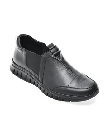 Pantofi sport FLAVIA PASSINI negri, EV28882, din piele naturala