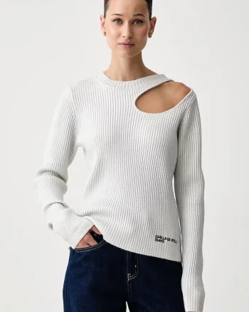 Karl Lagerfeld Jeans  pulover pentru femei cu lână