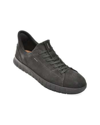 Pantofi sport GEOX gri, U65MAA, din piele intoarsa