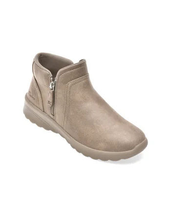 Ghete SKECHERS gri, 159637, din material textil