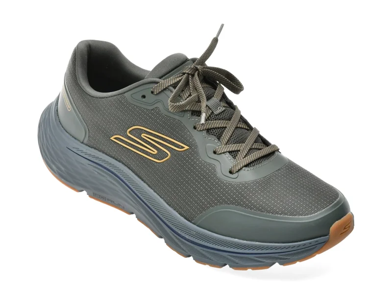 Pantofi sport SKECHERS kaki, 221266, din material textil