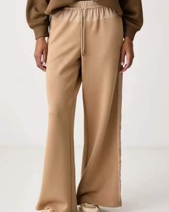 Twinset  pantaloni de trening pentru femei cu vâscoză
