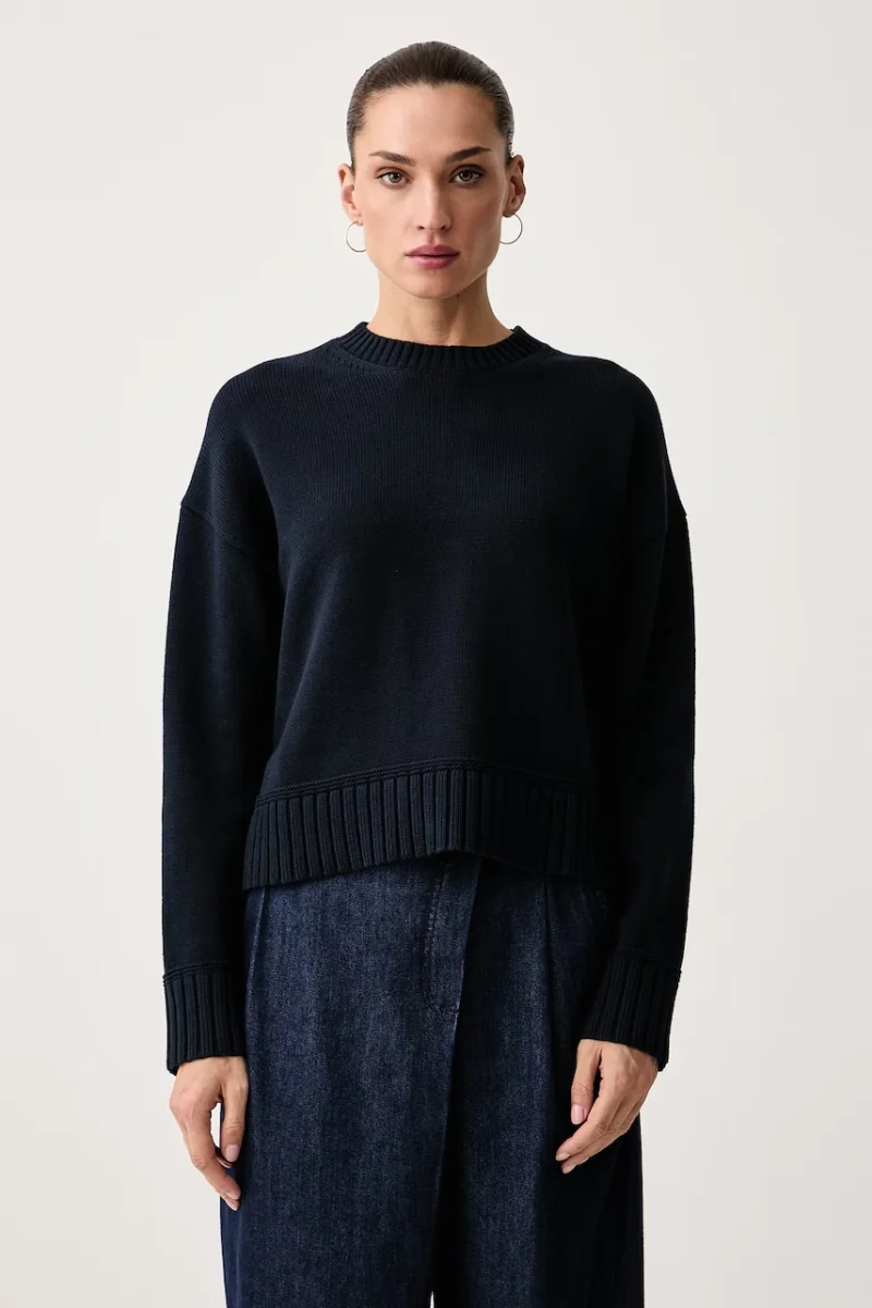 Barbour  pulover pentru femei din bumbac Harling