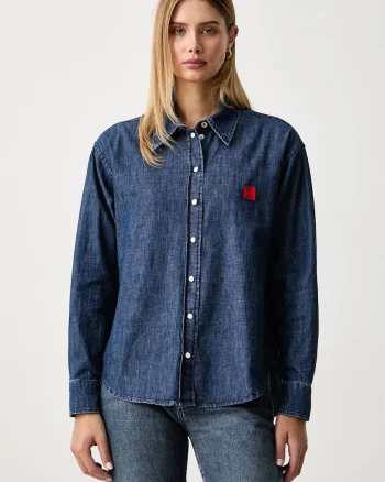 Max&Co.  cămașă pentru femei din denim ULTIMO