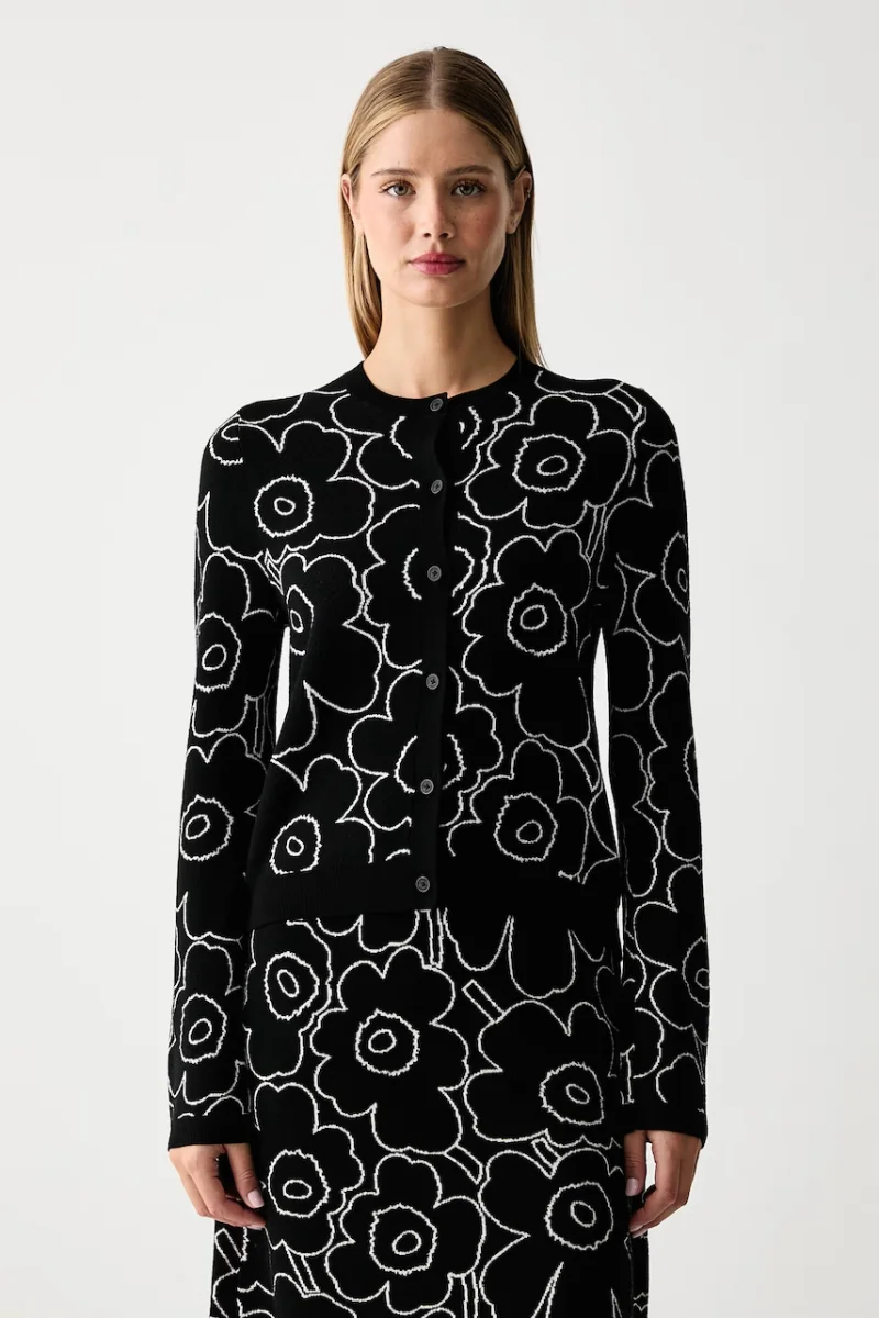 Marimekko  cardigan pentru femei cu lână