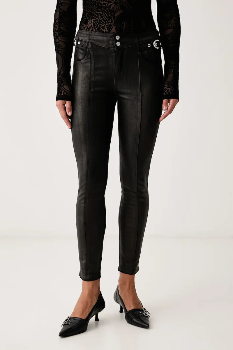 Guess  pantaloni pentru femei ceruți SOFIA