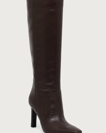 Guess  cizme pentru femei din piele HARTLIN