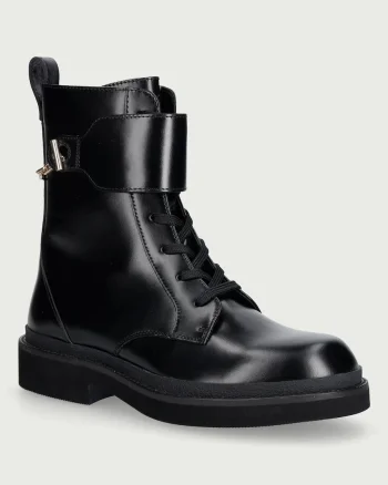 BOSS  botine pentru femei din piele Eleri