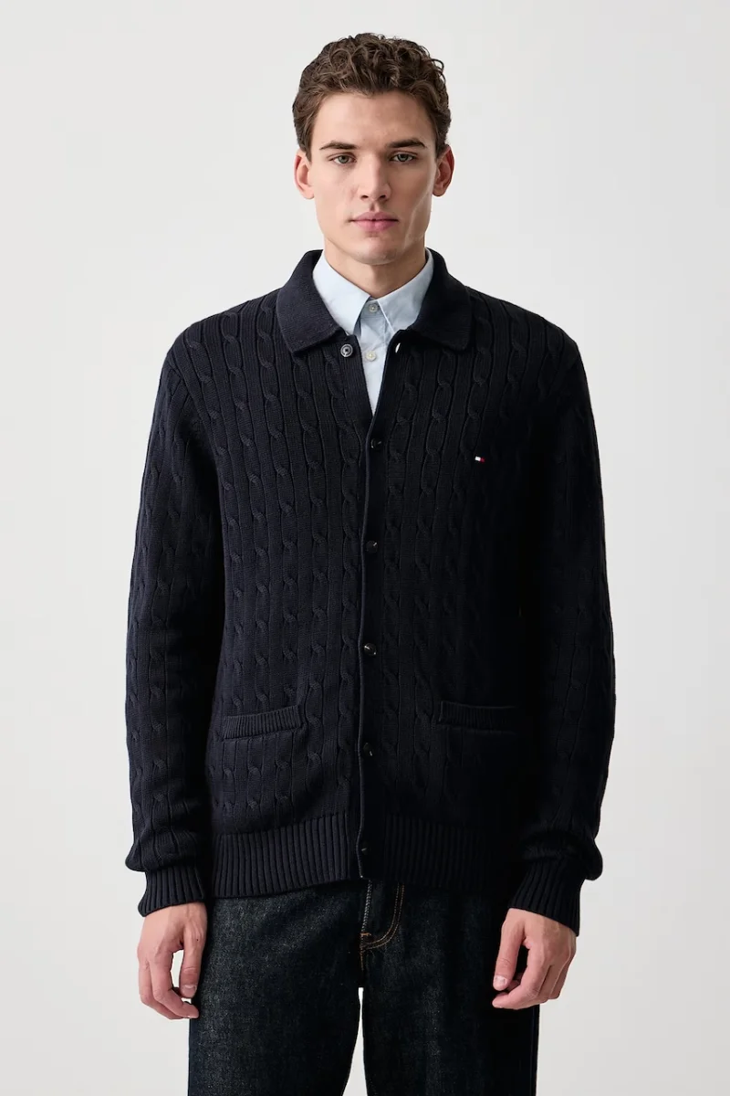 Tommy Hilfiger  cardigan pentru bărbați din bumbac