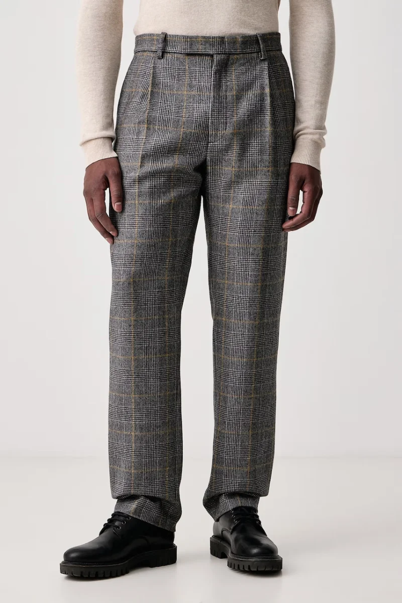 Kenzo  pantaloni pentru bărbați din lână