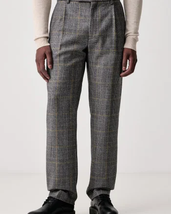 Kenzo  pantaloni pentru bărbați din lână