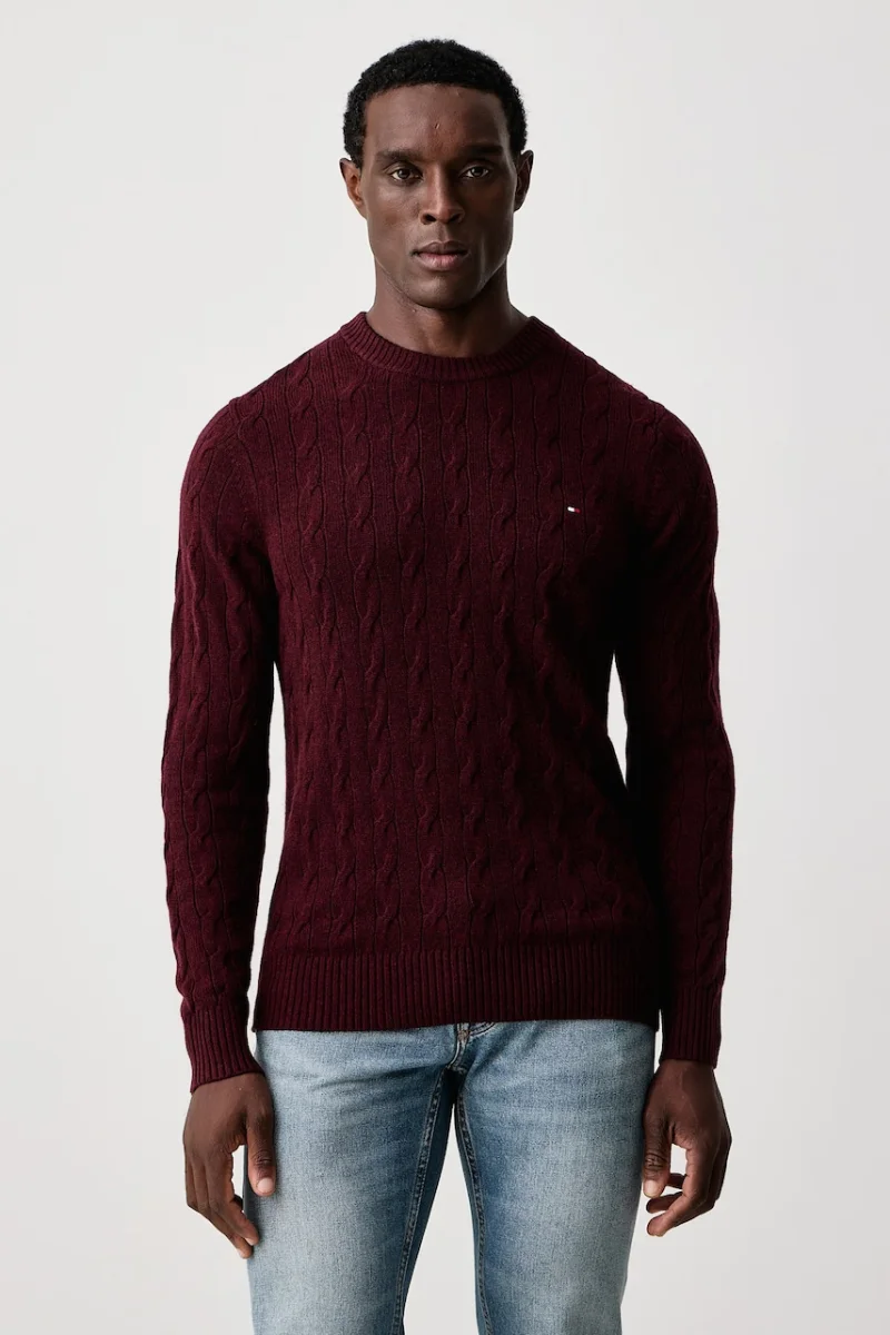 Tommy Hilfiger  pulover pentru bărbați din lână