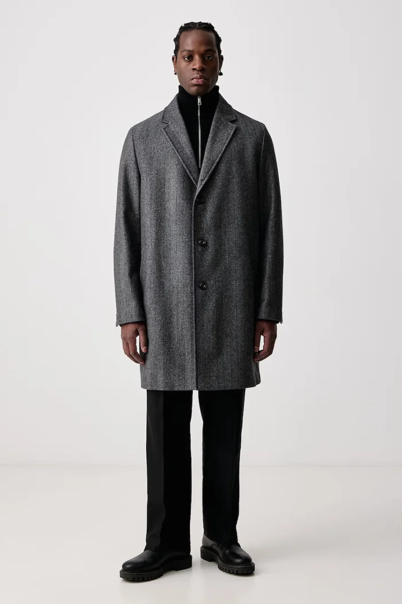 HUGO  palton pentru bărbați cu lână Malte2641