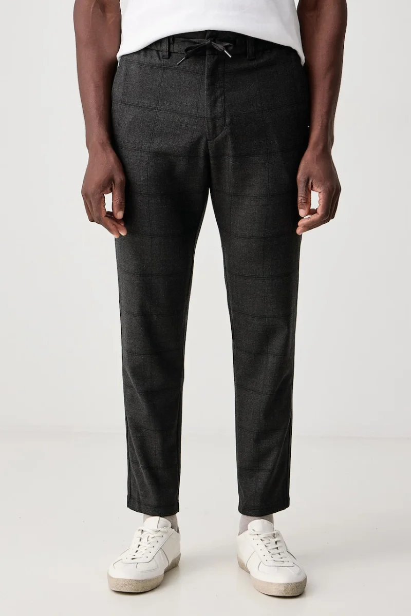 BOSS Orange  pantaloni pentru bărbați cu vâscoză Chino-Tapered-DS-10