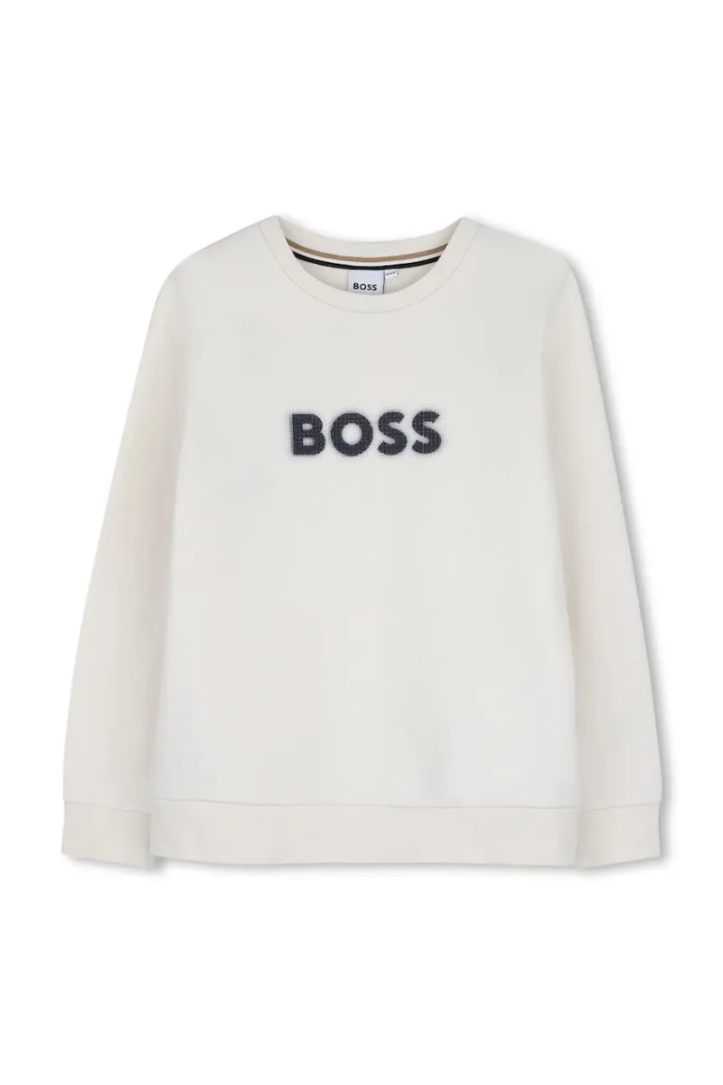 BOSS  hanorac pentru copii cu bumbac