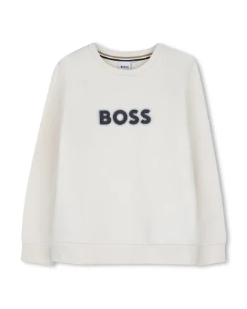 BOSS  hanorac pentru copii cu bumbac