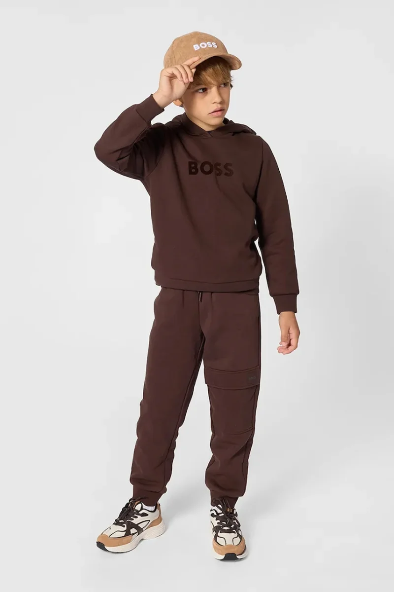 BOSS  pantaloni de trening pentru copii cu bumbac