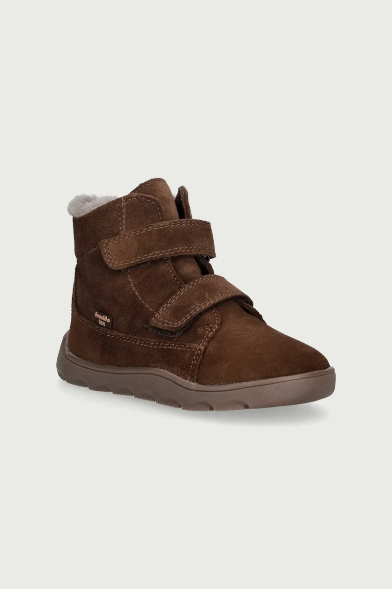 Froddo  încălțăminte de iarnă pentru copii din piele întoarsă ZERU TEX FURRY BAREFOOT