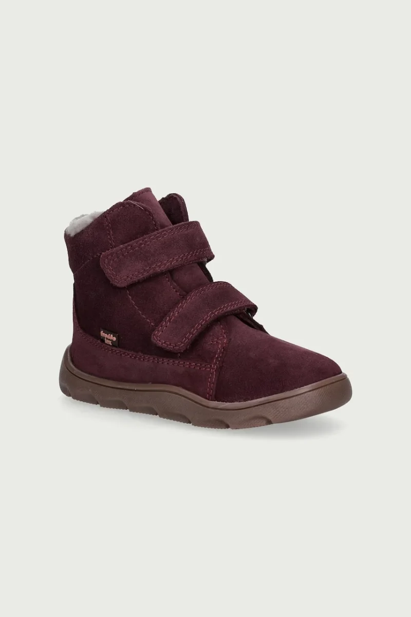 Froddo  încălțăminte de iarnă pentru copii din piele întoarsă ZERU TEX FURRY BAREFOOT