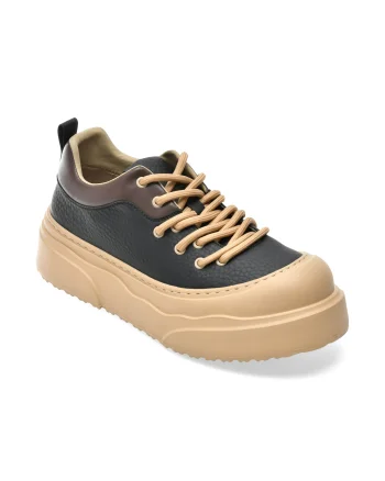 Pantofi sport GRYXX negri, 7565, din piele naturala