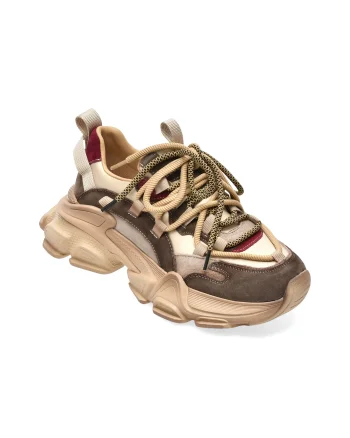 Pantofi sport FLAVIA PASSINI maro, 5758, din piele naturala