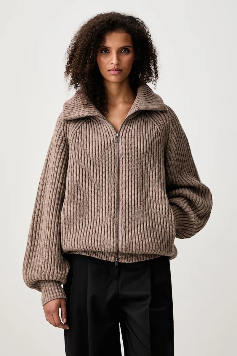 Soeur  cardigan pentru femei din lână merino JASPER