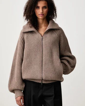 Soeur  cardigan pentru femei din lână merino JASPER