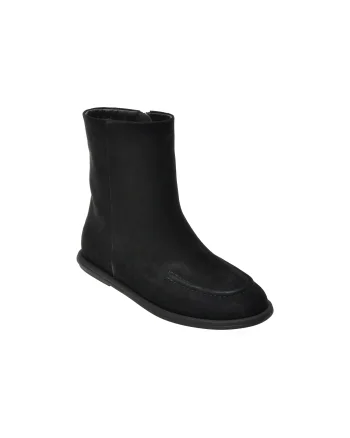 Ghete EPICA negre, 3009, din piele intoarsa