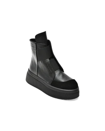 Ghete GRYXX negre, 2361007, din piele naturala