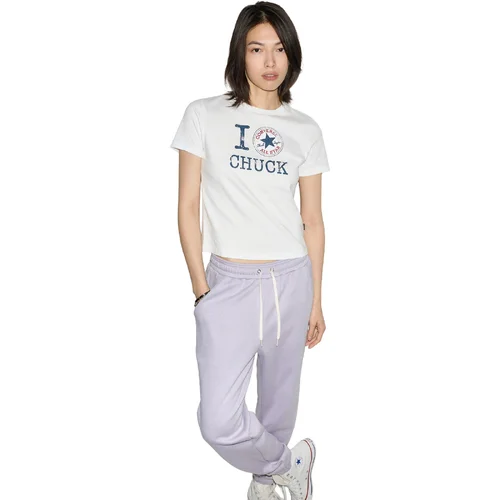 Tricou femei Converse I Love Chuck Tee CVW6T540-WHT
