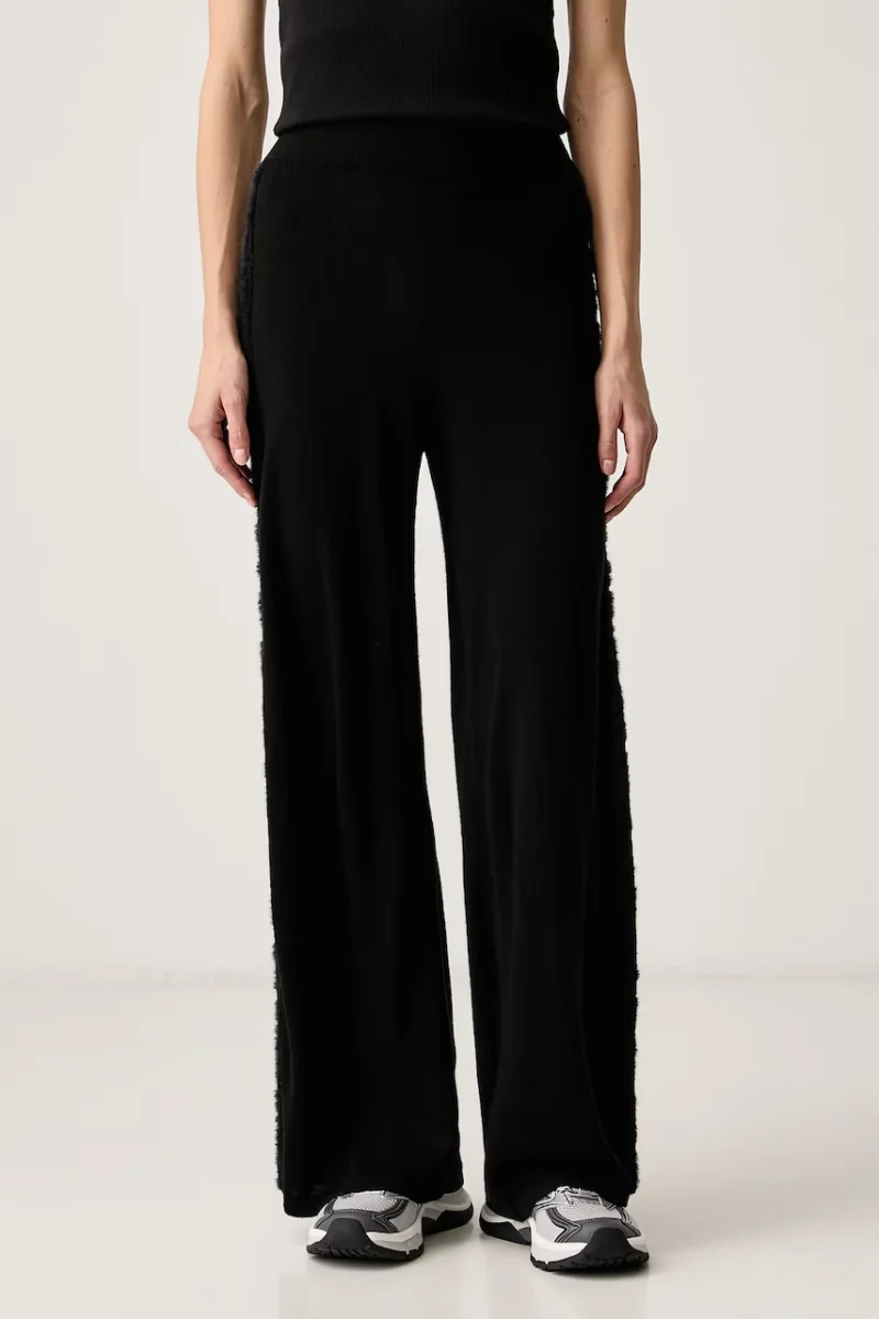 EA7 Emporio Armani  pantaloni pentru femei cu lână