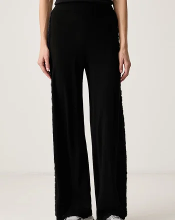 EA7 Emporio Armani  pantaloni pentru femei cu lână