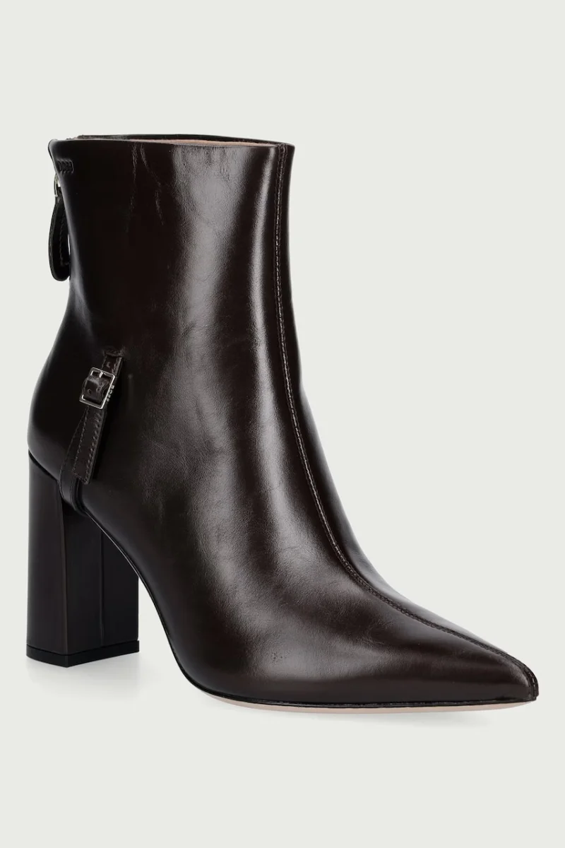 BOSS  botine pentru femei din piele Miah