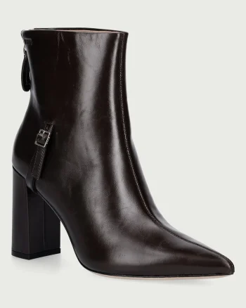 BOSS  botine pentru femei din piele Miah