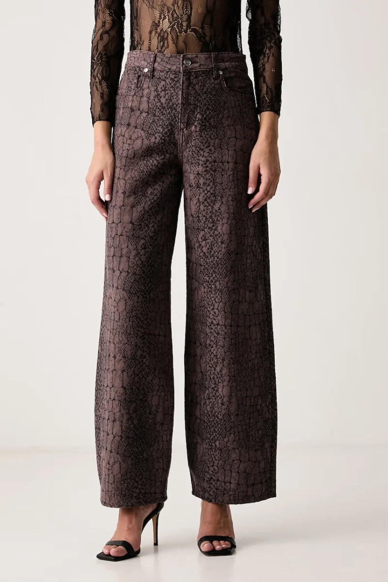 Liu Jo  blugi wide leg pentru femei