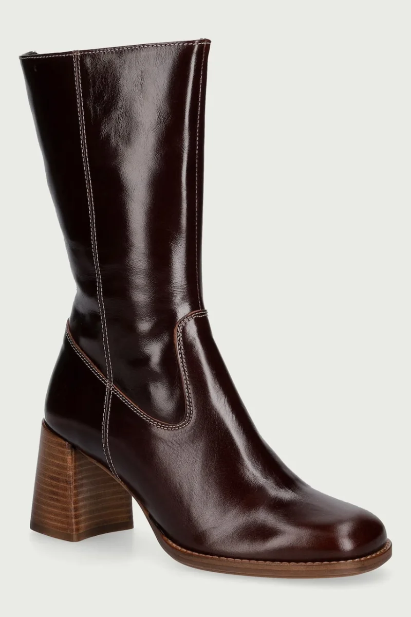 Billi Bi  botine pentru femei din piele Tan Marte Calf 85