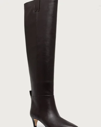MICHAEL Michael Kors  cizme pentru femei din piele Daniela Kitten Boot