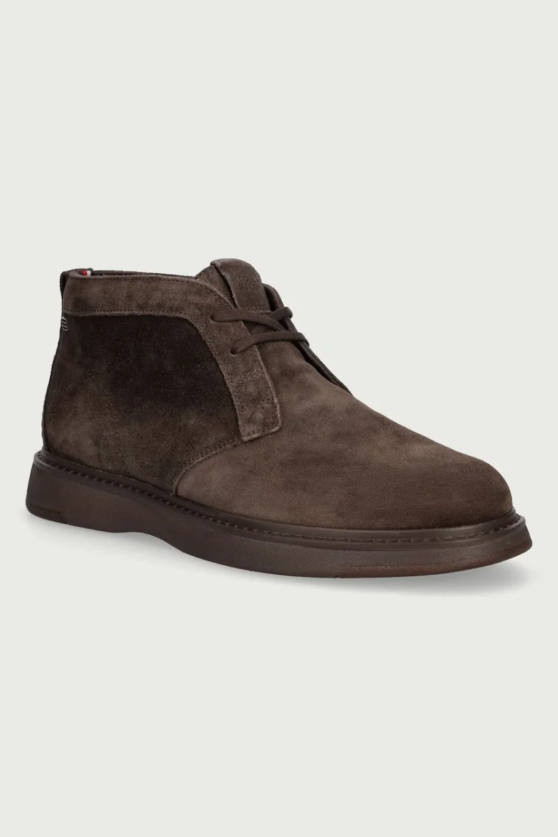 Tommy Hilfiger  încălțăminte pentru bărbați din piele întoarsă COMFORT SUEDE CHUKKA