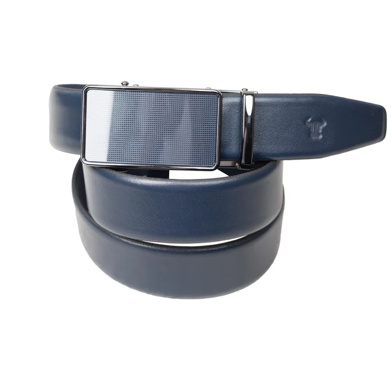 Curea bleumarin Soft barbati - 110 cm