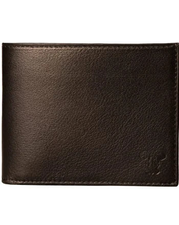 Portofel barbati din piele naturala negru No Line Wallet
