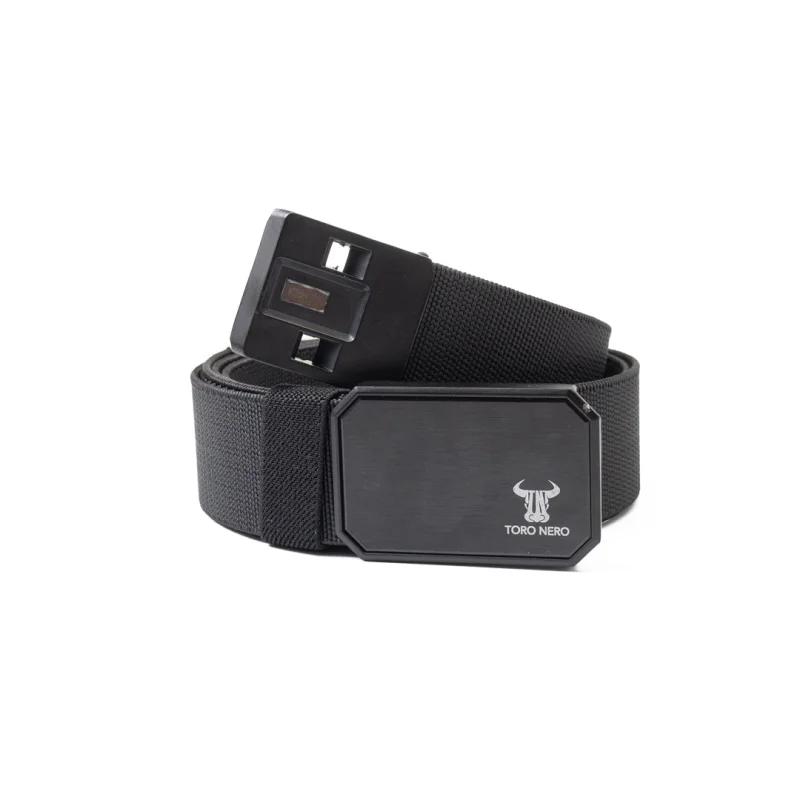 Curea barbati elastica,catarama magnetica,reglabila pentru mai multe dimensiuni(maxim 125cm), negru Tor
