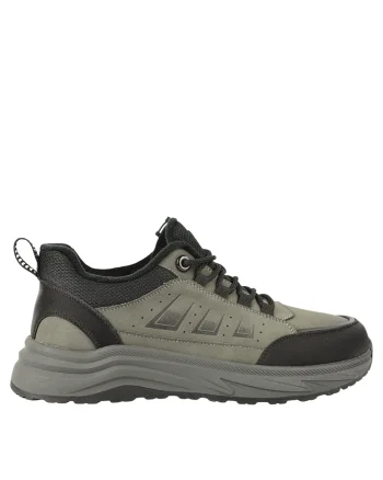 Ghete sport, barbati, GALLOP, E90002, gri, piele naturala