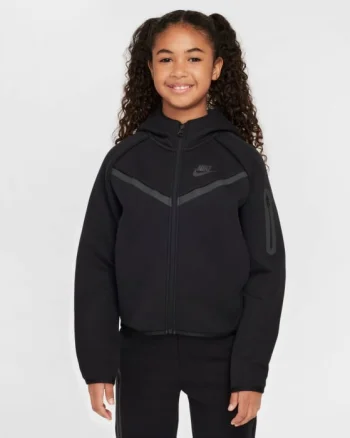 Bluza cu fermoar Nike G Nsw Tech Fleece Hd Fz Ls - Pd