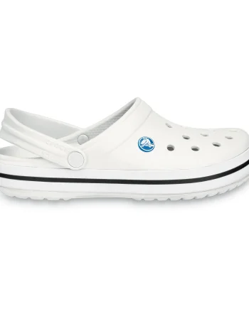Saboti Crocs Crocband Alb - White