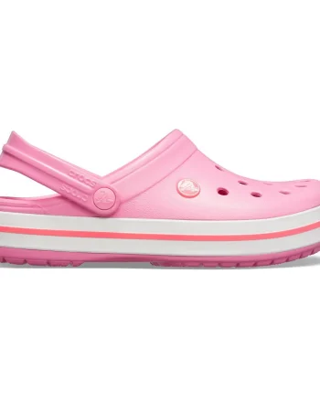 Saboti Crocs Crocband Roz - Pink Lemonade/White